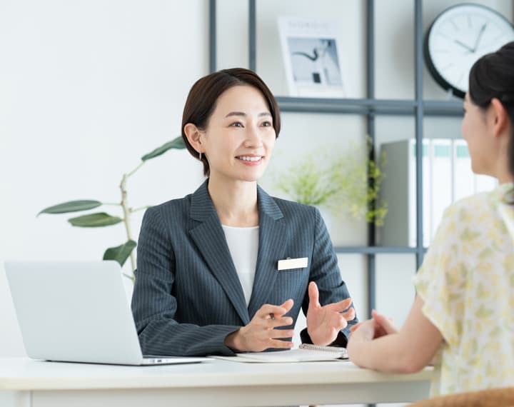 担当者が最後までサポート